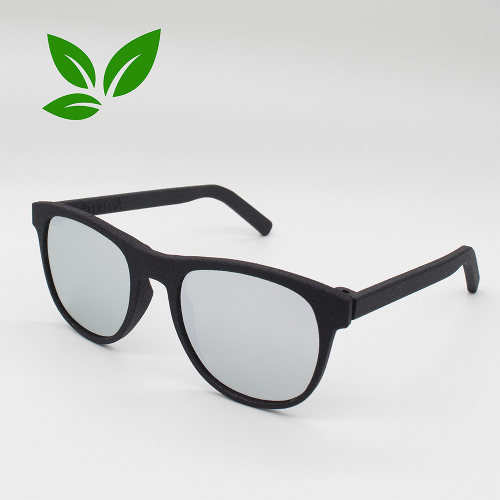 Occhiali da sole artigianali con lenti specchiate