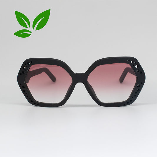 Occhiali da sole esagonali