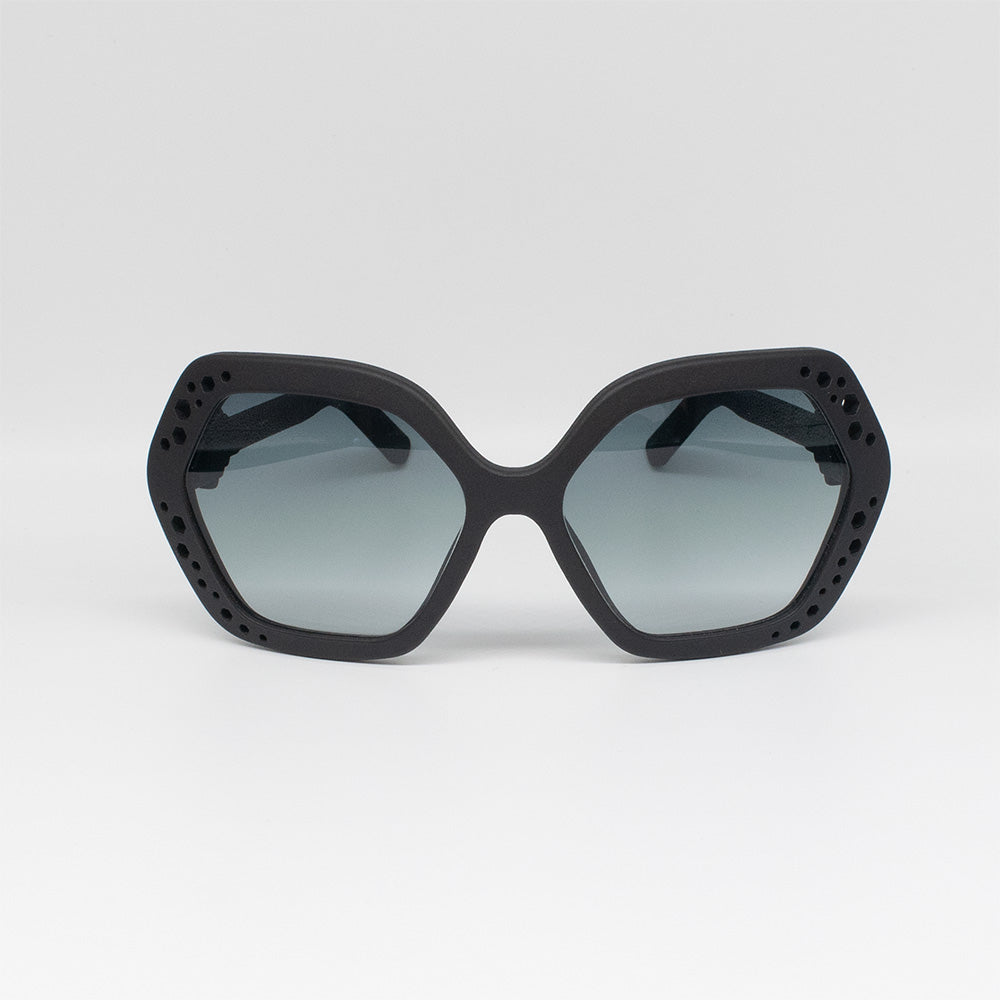 Occhiali da sole esagonali da donna