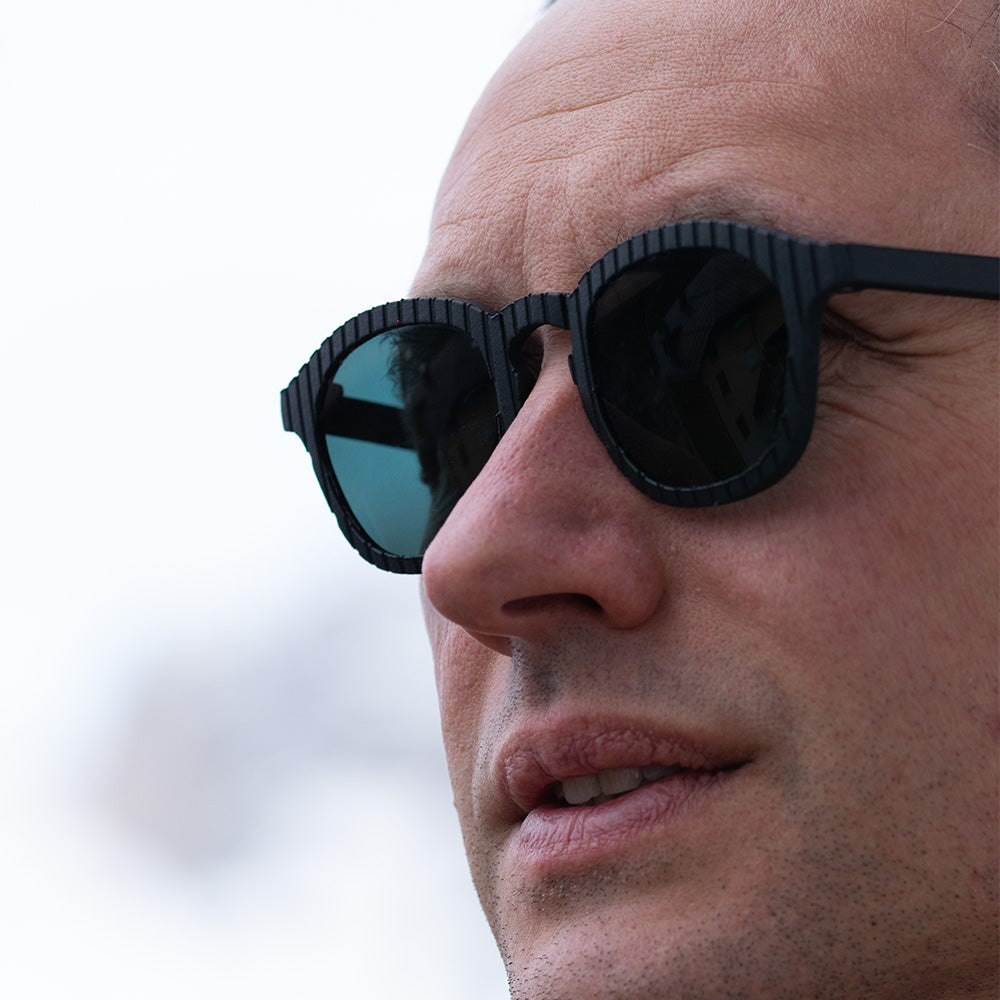 Occhiali artigianali Made in Dolomiti panto unisex uomo