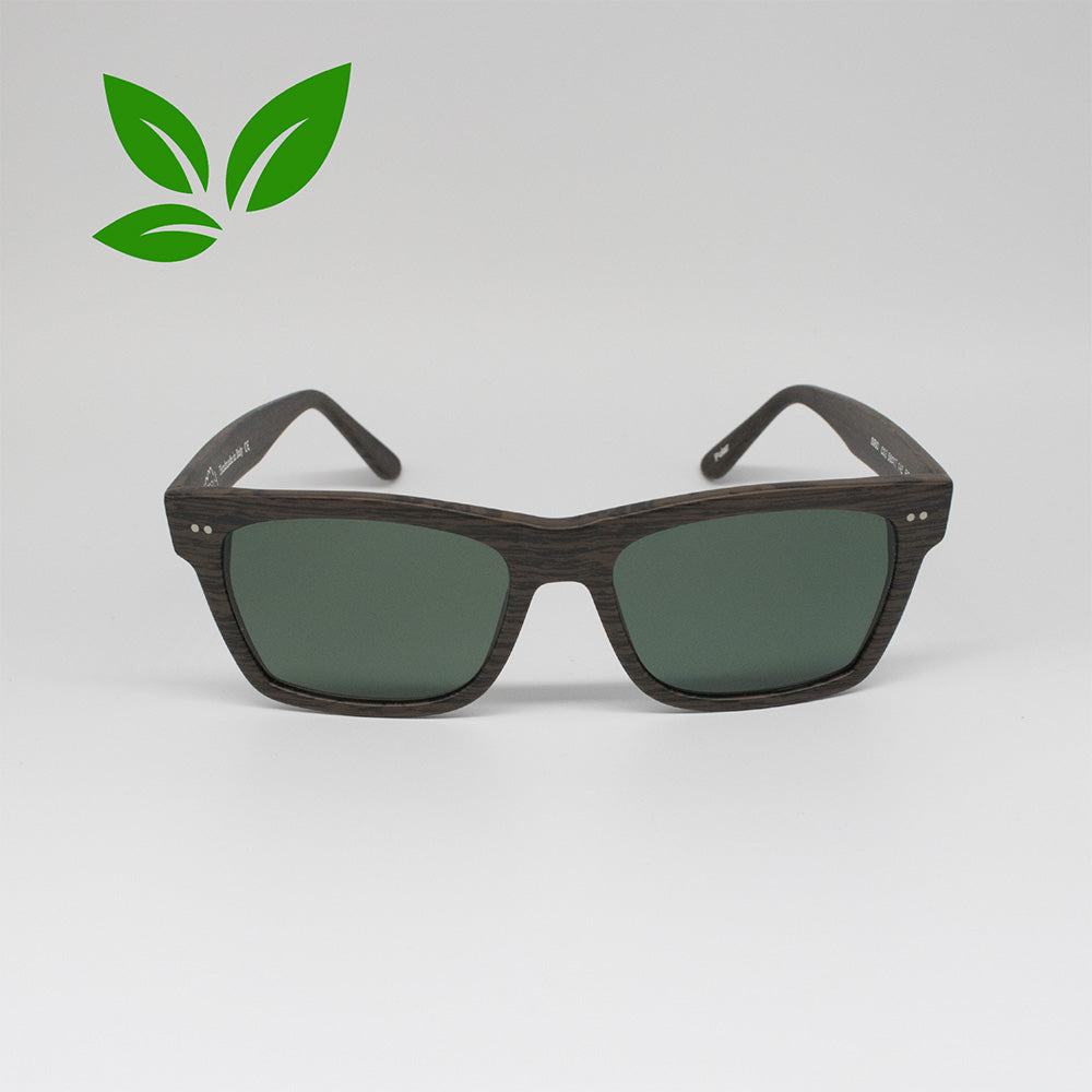 Occhiali bio acetato lenti polarizzate verde Made in Italy