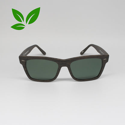 Occhiali bio acetato lenti polarizzate verde Made in Italy