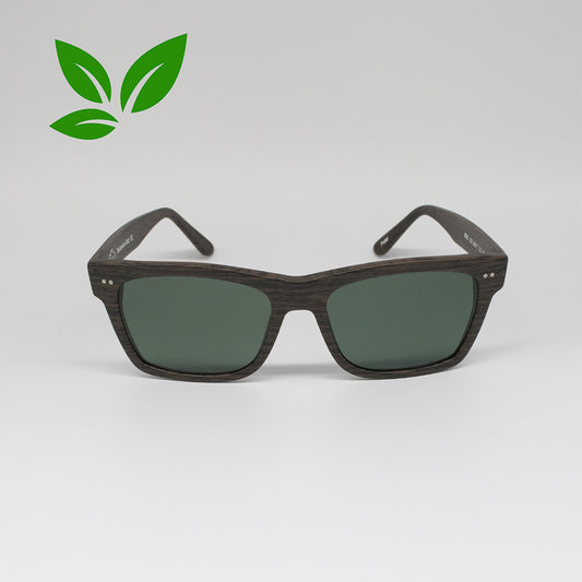Occhiali bio acetato lenti polarizzate verde Made in Italy